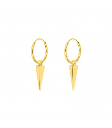 Pendientes  Aritos con Aplique Spikes