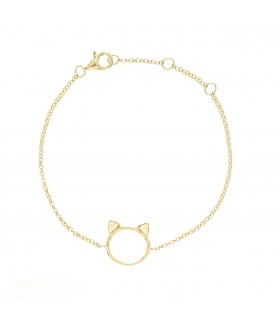 Pulseras Pulsera Orejitas Plata