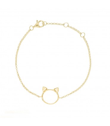 Pulseras Pulsera Orejitas Plata