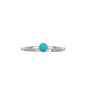 Anillos Anillo Turquesa Plata