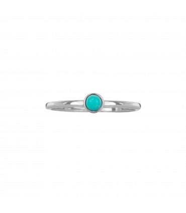 Anillos Anillo Turquesa Plata