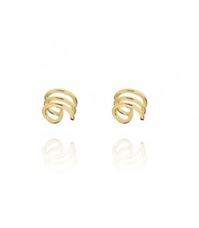 Inicio Pendiente Ear Cuff Triple Oro