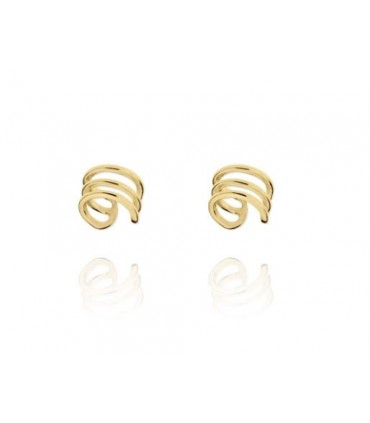 Inicio Pendiente Ear Cuff Triple Oro